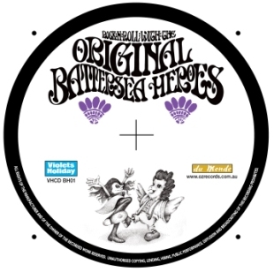 Original Battersea Heroes label copy